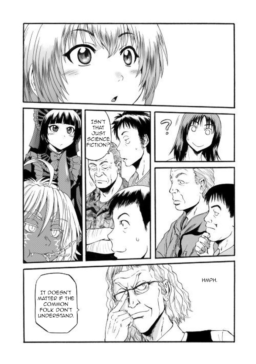 Gate - Jietai Kare no Chi nite, Kaku Tatakeri chapter 95 page 13