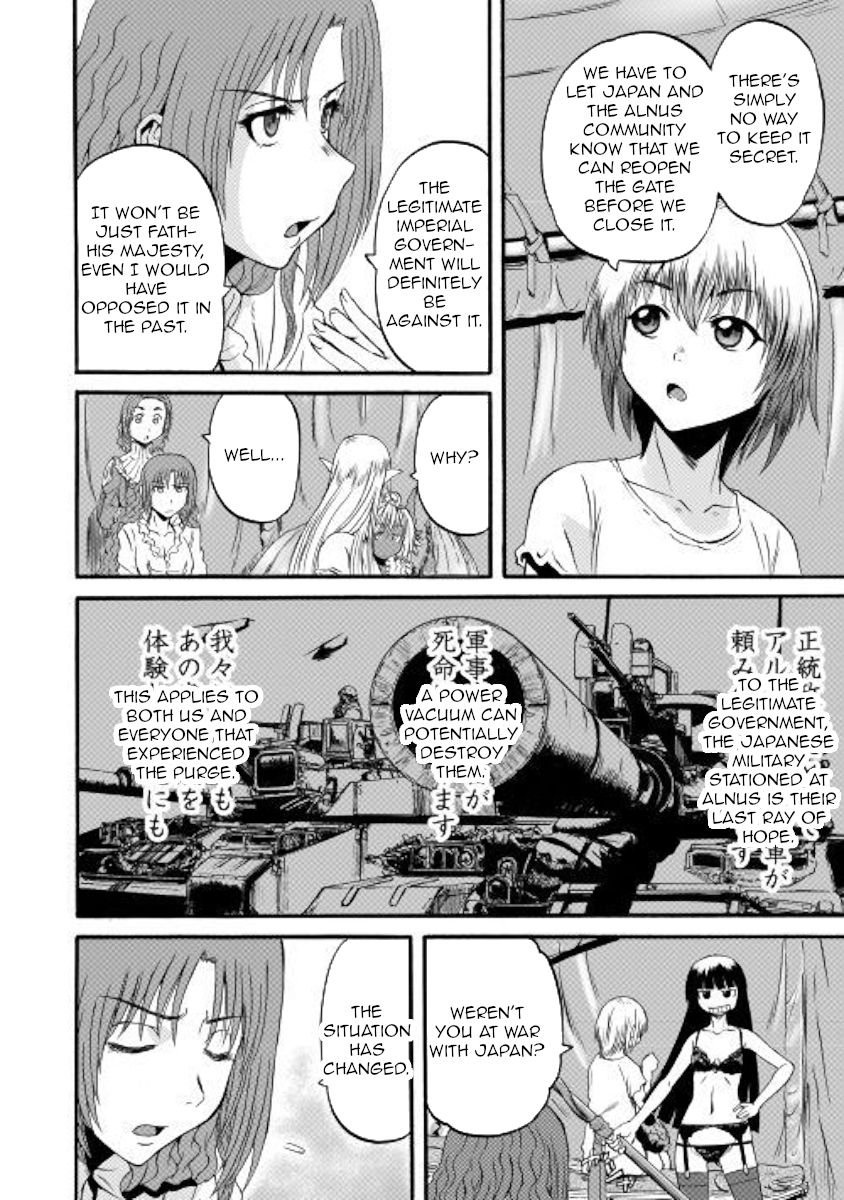 Gate - Jietai Kare no Chi nite, Kaku Tatakeri chapter 95 page 34