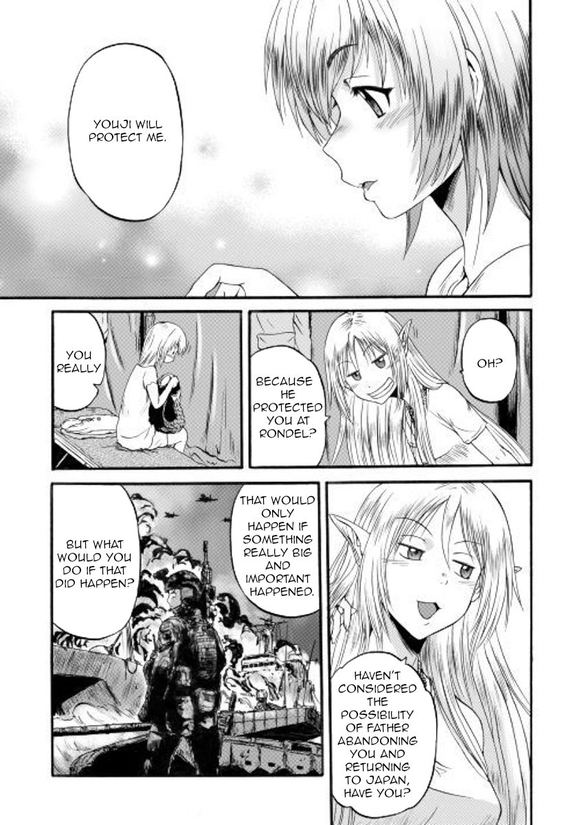 Gate - Jietai Kare no Chi nite, Kaku Tatakeri chapter 95 page 37