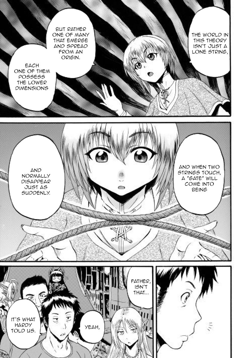 Gate - Jietai Kare no Chi nite, Kaku Tatakeri chapter 95 page 9