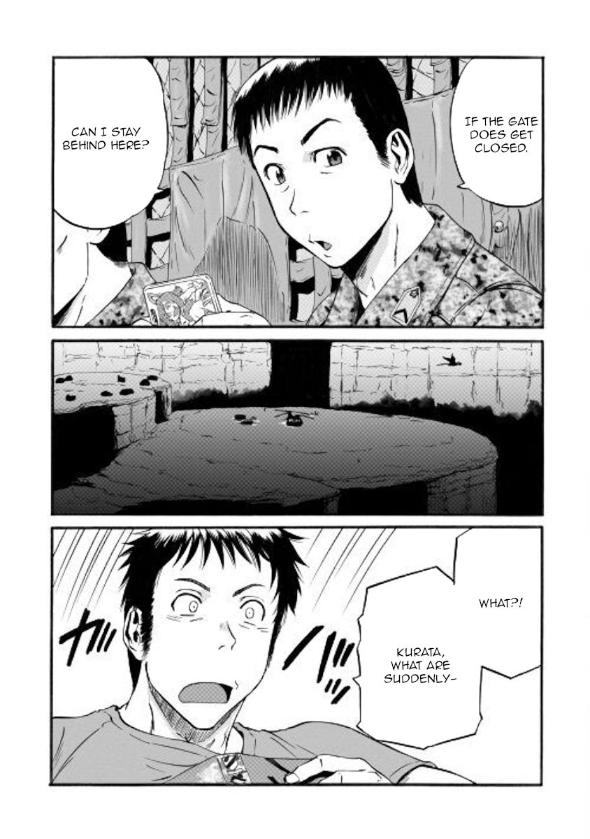 Gate - Jietai Kare no Chi nite, Kaku Tatakeri chapter 96 page 3