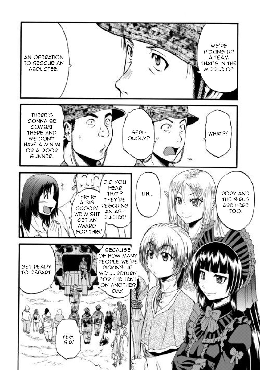 Gate - Jietai Kare no Chi nite, Kaku Tatakeri chapter 98 page 10