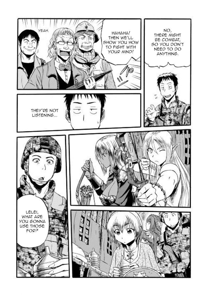 Gate - Jietai Kare no Chi nite, Kaku Tatakeri chapter 98 page 12