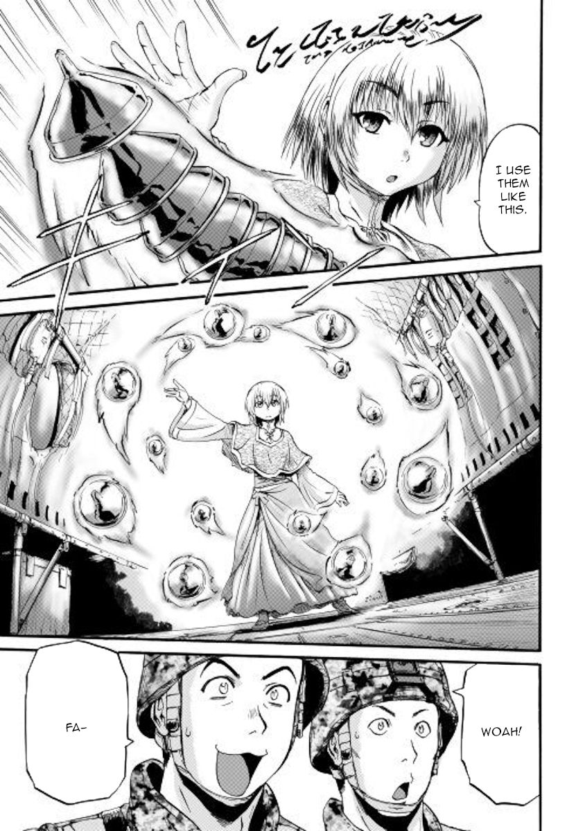 Gate - Jietai Kare no Chi nite, Kaku Tatakeri chapter 98 page 13