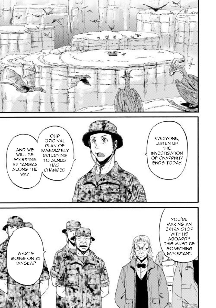 Gate - Jietai Kare no Chi nite, Kaku Tatakeri chapter 98 page 9