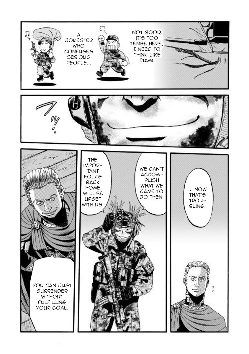 Gate - Jietai Kare no Chi nite, Kaku Tatakeri chapter 99 page 16