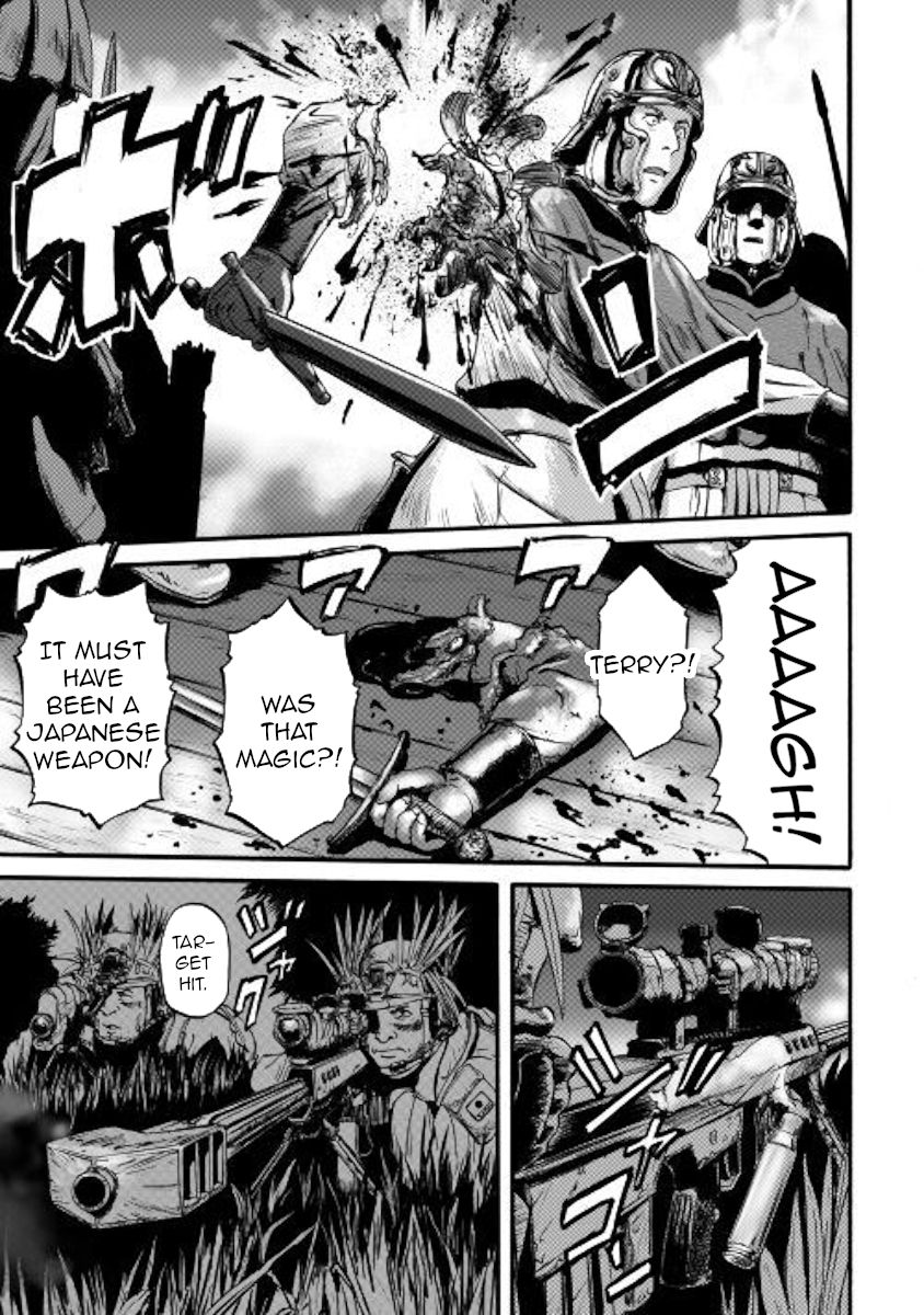 Gate - Jietai Kare no Chi nite, Kaku Tatakeri chapter 99 page 22