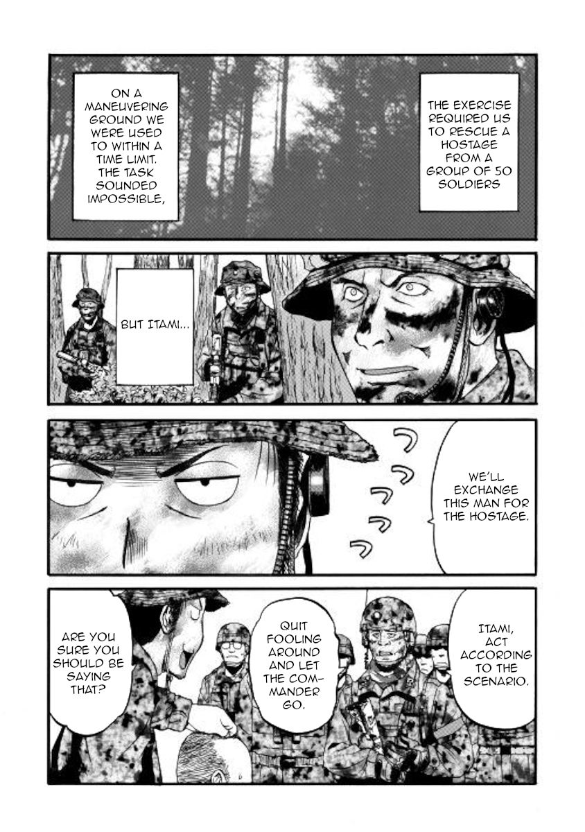 Gate - Jietai Kare no Chi nite, Kaku Tatakeri chapter 99 page 3