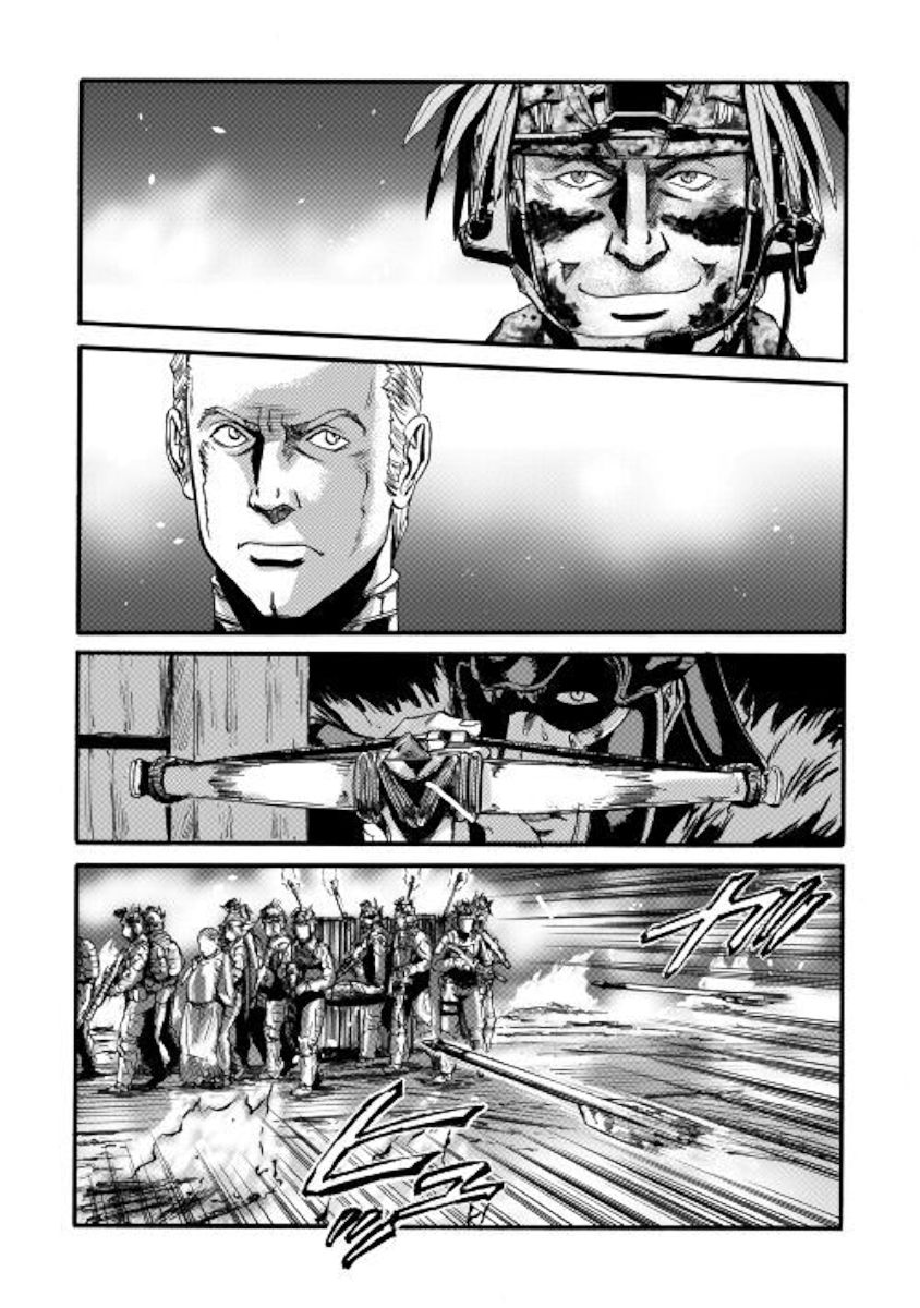 Gate - Jietai Kare no Chi nite, Kaku Tatakeri chapter 99 page 32