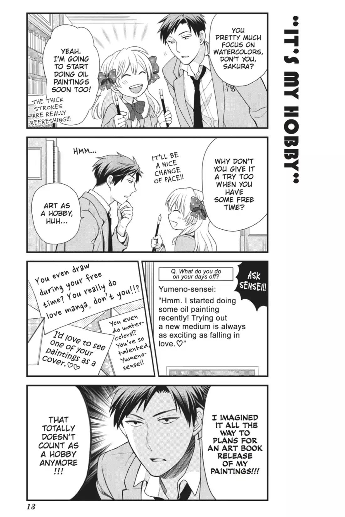 Gekkan Shoujo Nozaki-kun chapter 11 page 14