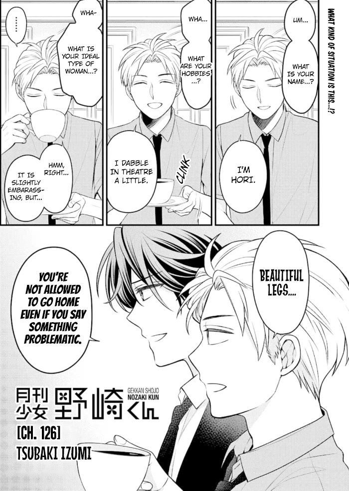 Gekkan Shoujo Nozaki-kun chapter 126 page 1