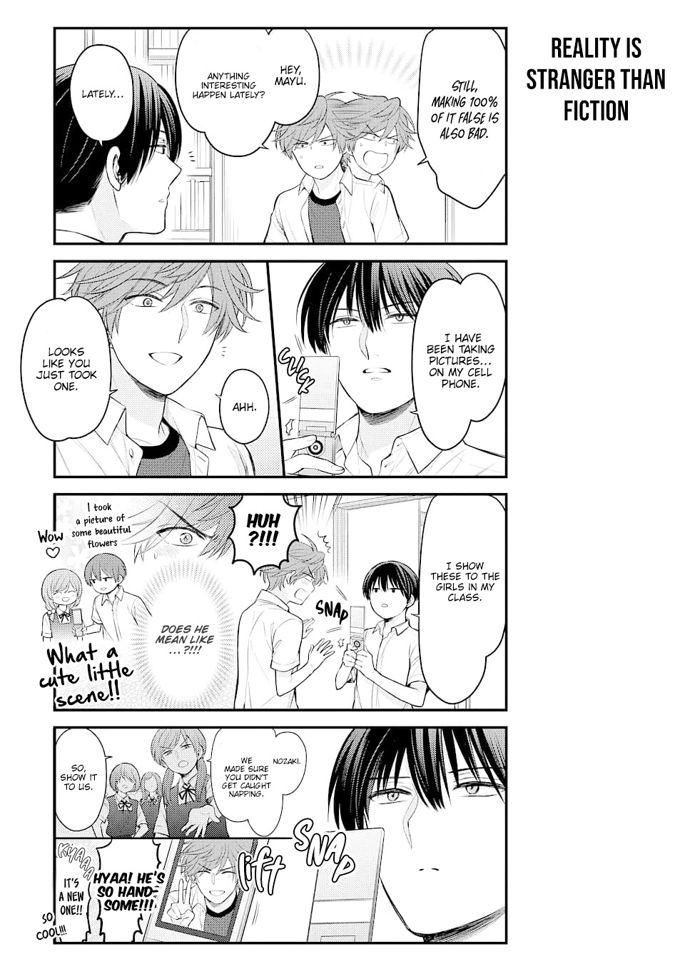 Gekkan Shoujo Nozaki-kun chapter 128 page 9