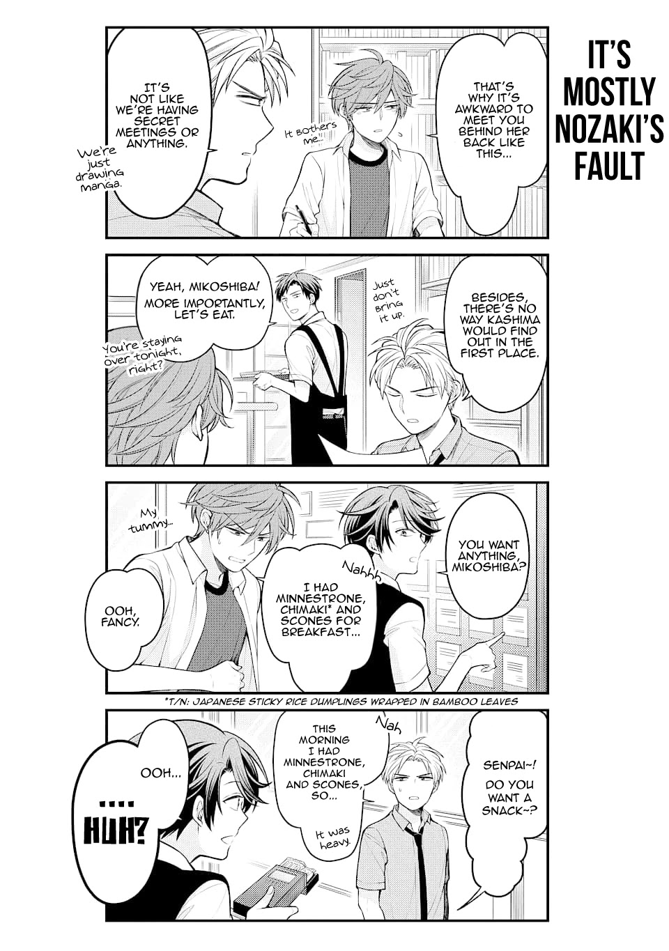 Gekkan Shoujo Nozaki-kun chapter 129 page 4
