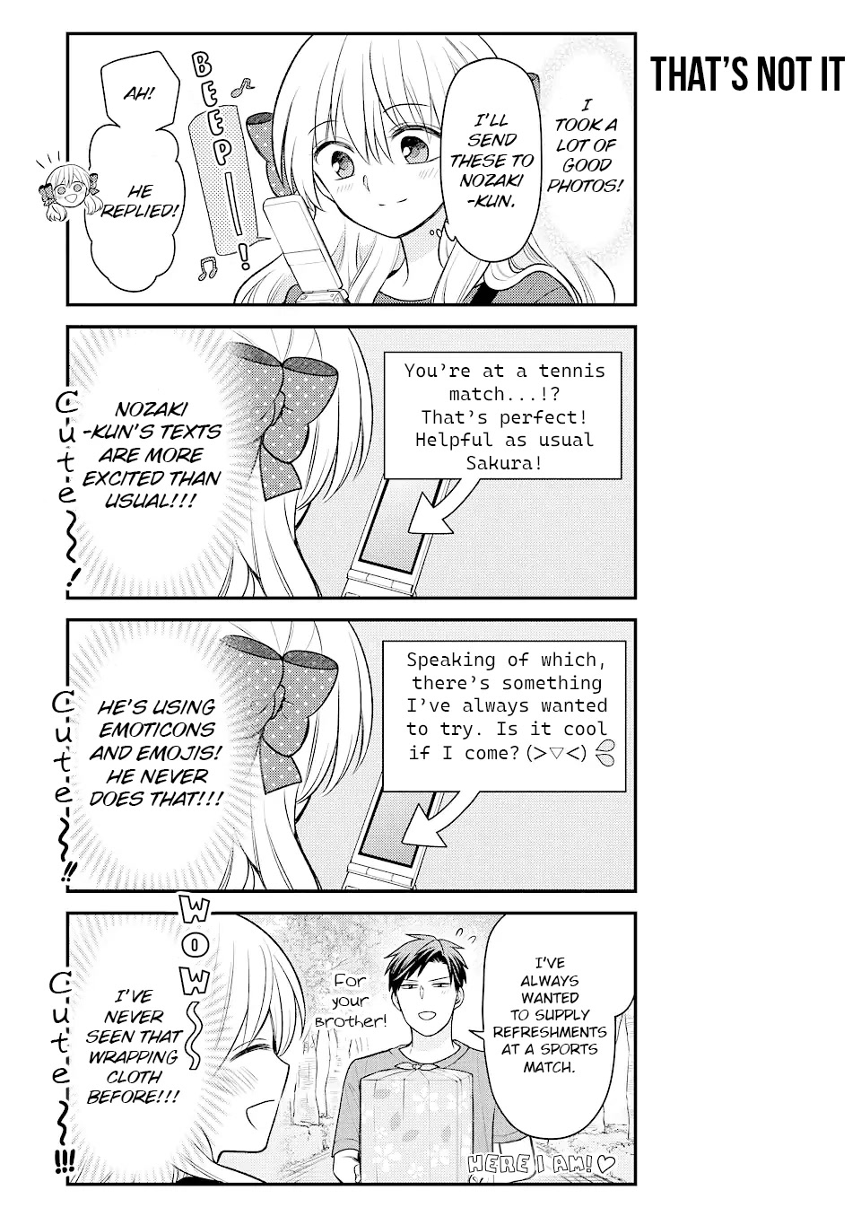 Gekkan Shoujo Nozaki-kun chapter 138.5 page 5