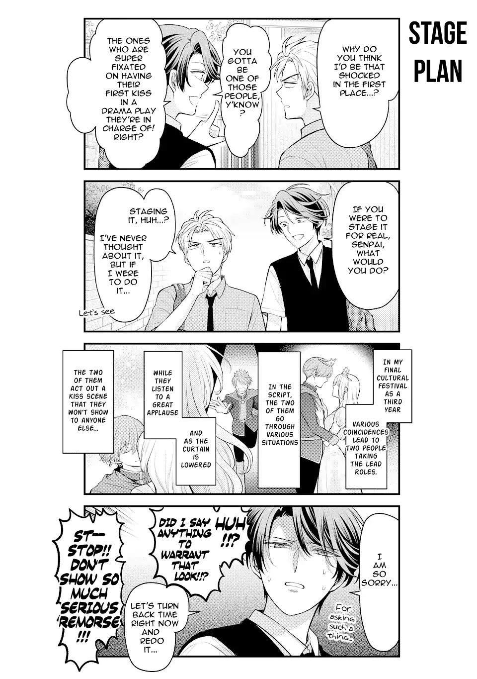 Gekkan Shoujo Nozaki-kun chapter 143 page 12