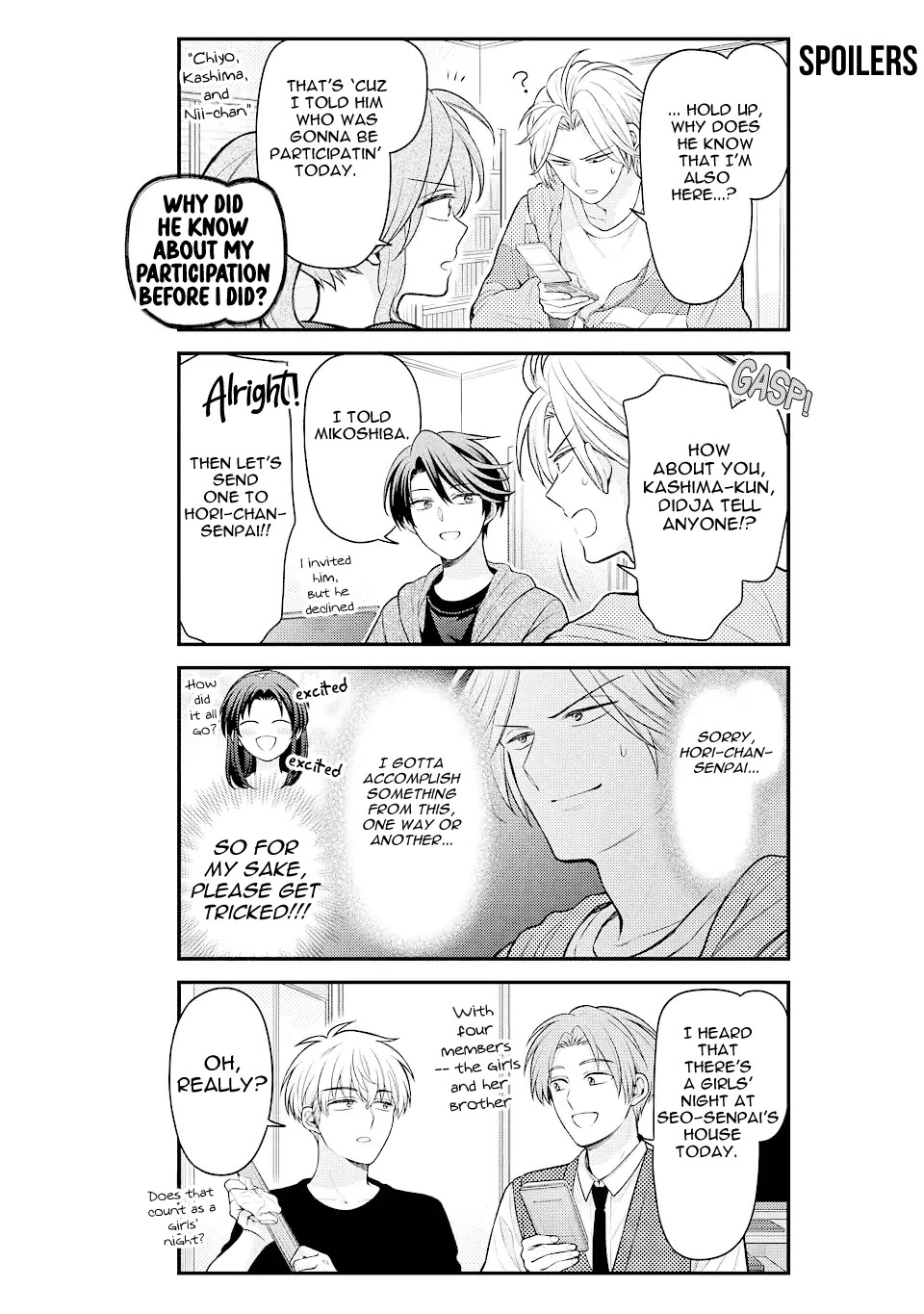 Gekkan Shoujo Nozaki-kun chapter 148 page 6