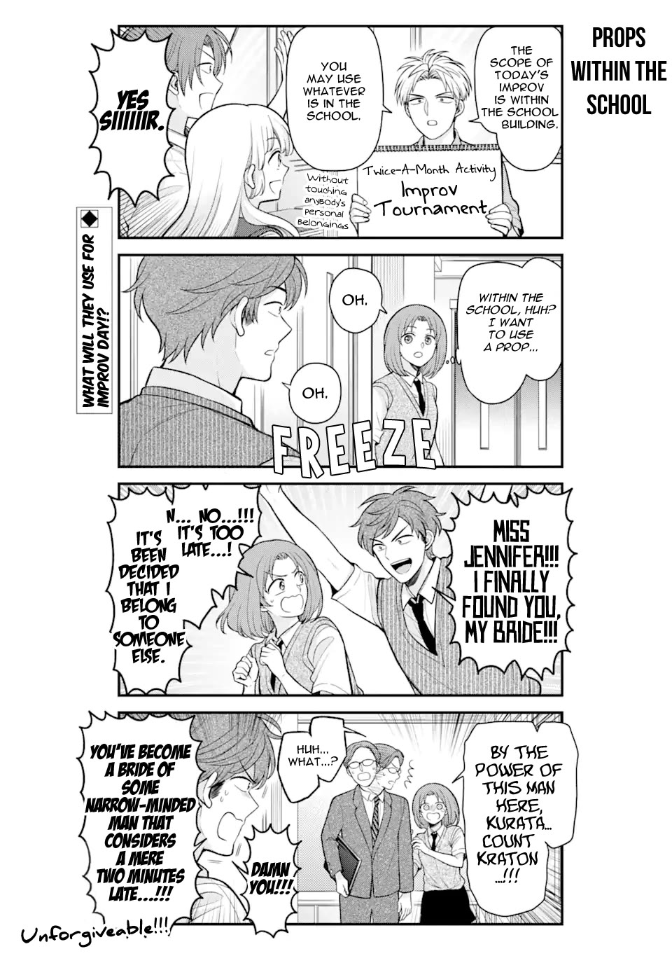 Gekkan Shoujo Nozaki-kun chapter 152 page 2