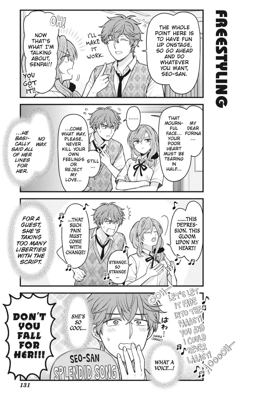 Gekkan Shoujo Nozaki-kun chapter 156 page 9