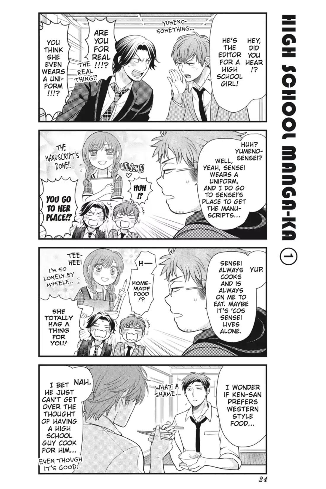 Gekkan Shoujo Nozaki-kun chapter 22 page 8
