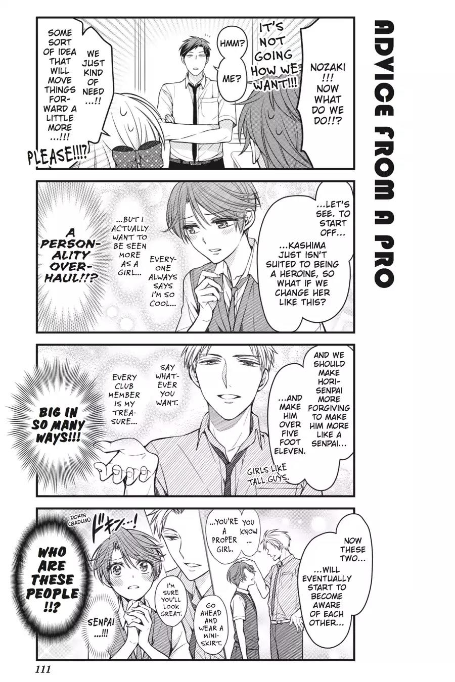 Gekkan Shoujo Nozaki-kun chapter 68 page 9