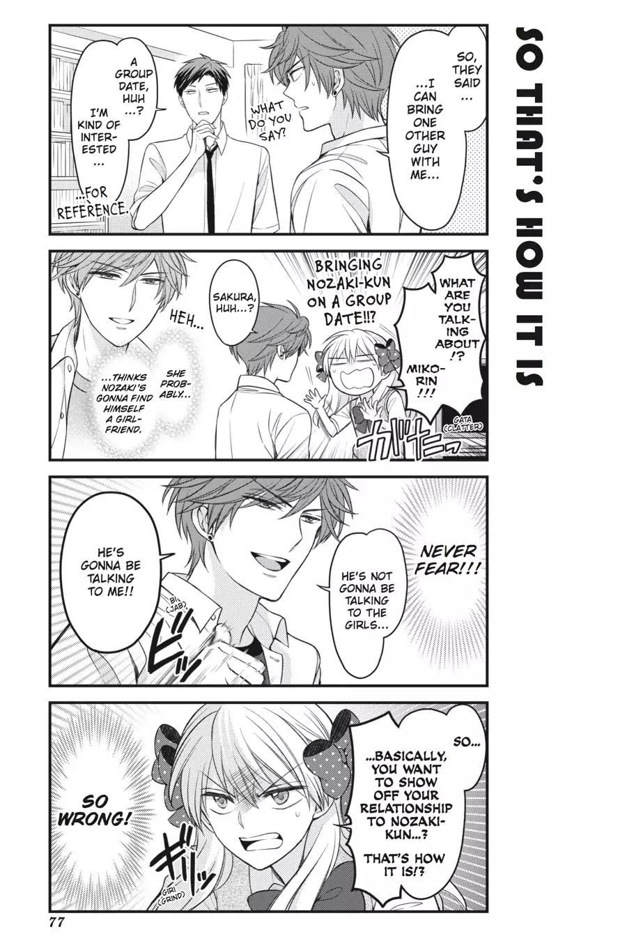 Gekkan Shoujo Nozaki-kun chapter 76 page 3