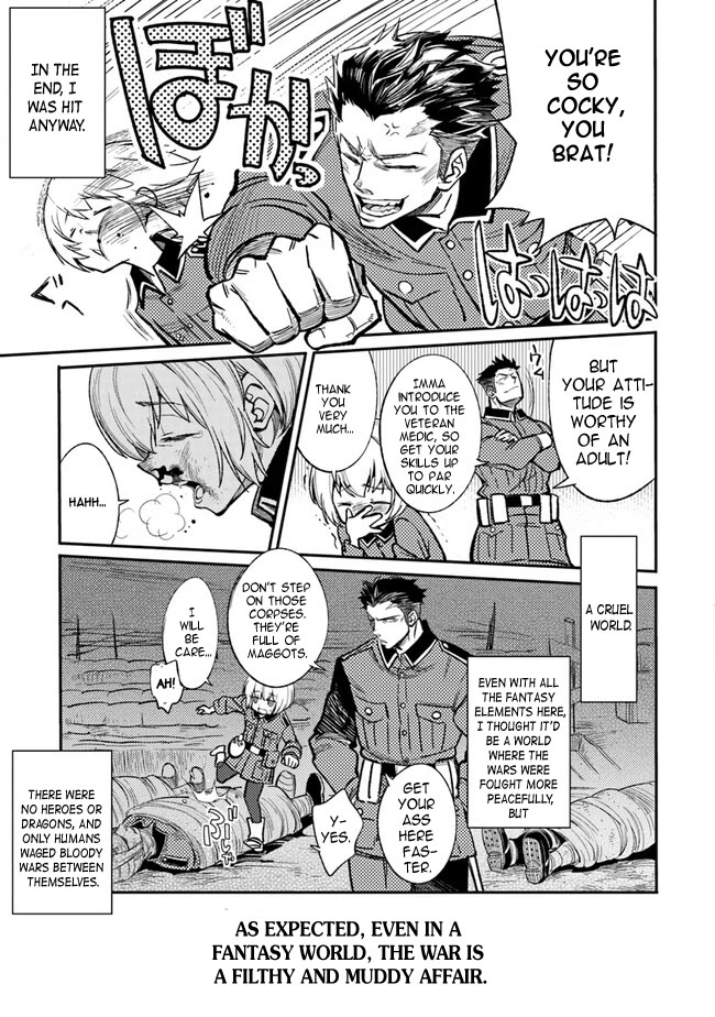 Genderswapped Medic's Battlefield Diary chapter 1 page 18