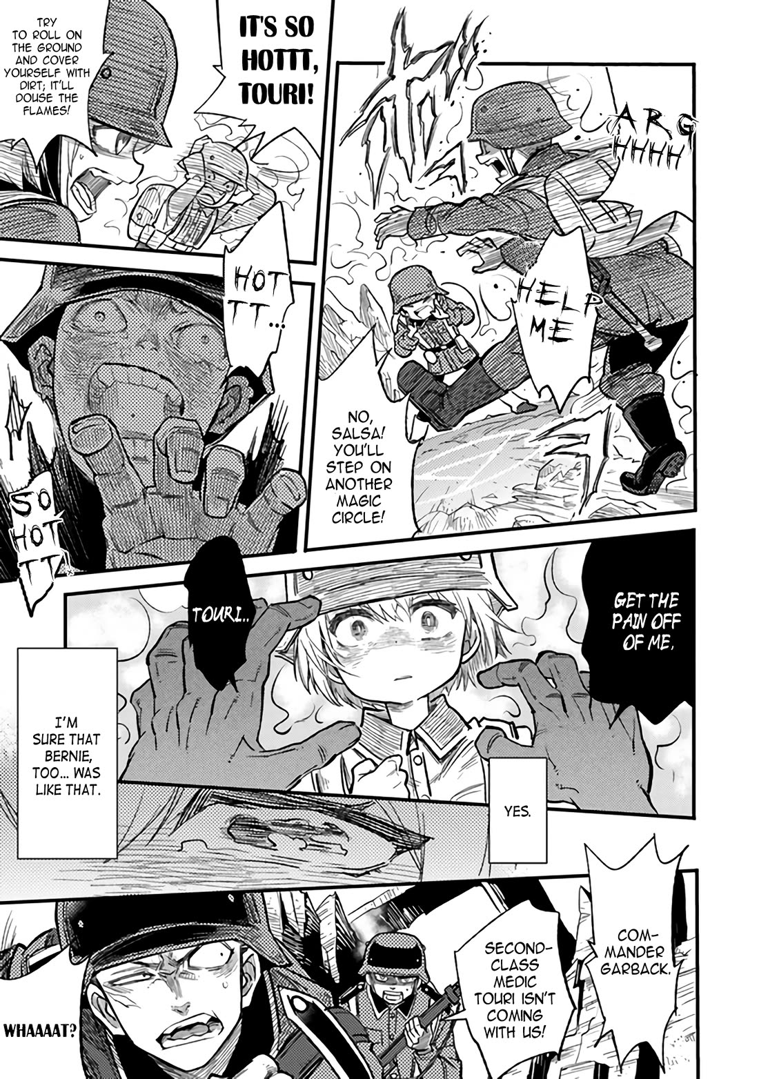 Genderswapped Medic's Battlefield Diary chapter 2 page 11