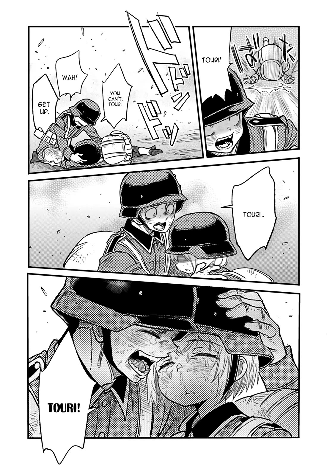 Genderswapped Medic's Battlefield Diary chapter 2 page 21