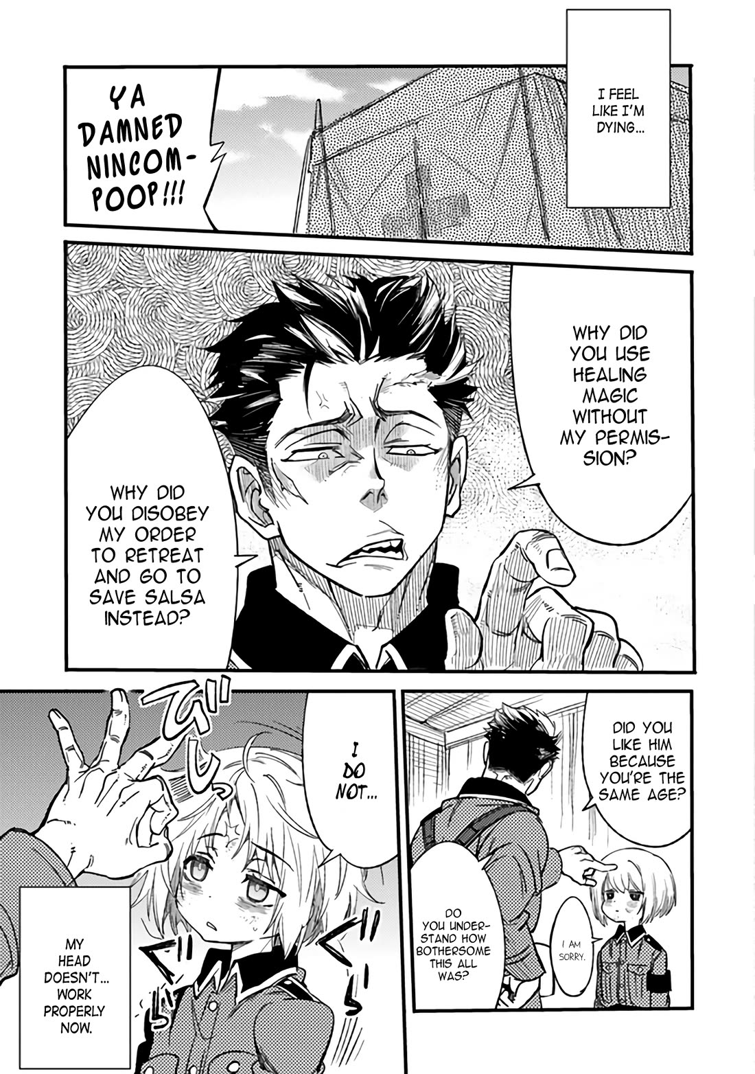 Genderswapped Medic's Battlefield Diary chapter 2 page 23