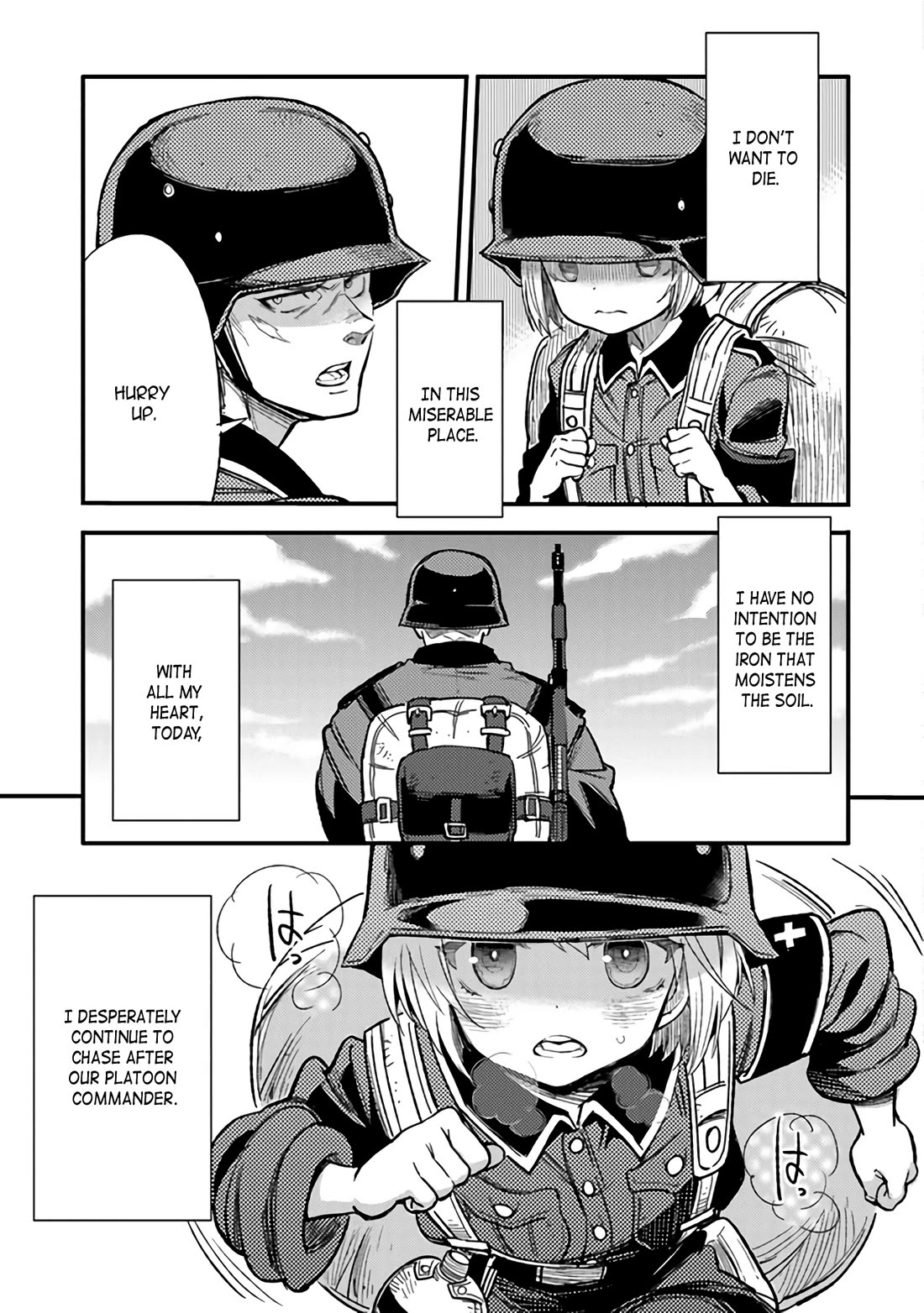 Genderswapped Medic's Battlefield Diary chapter 2 page 3