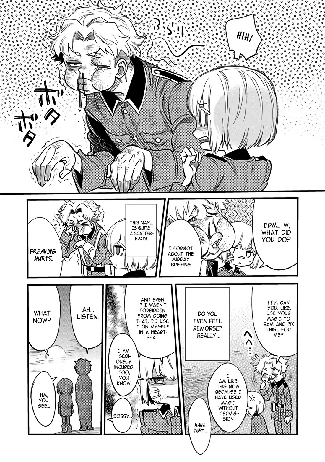 Genderswapped Medic's Battlefield Diary chapter 2 page 31