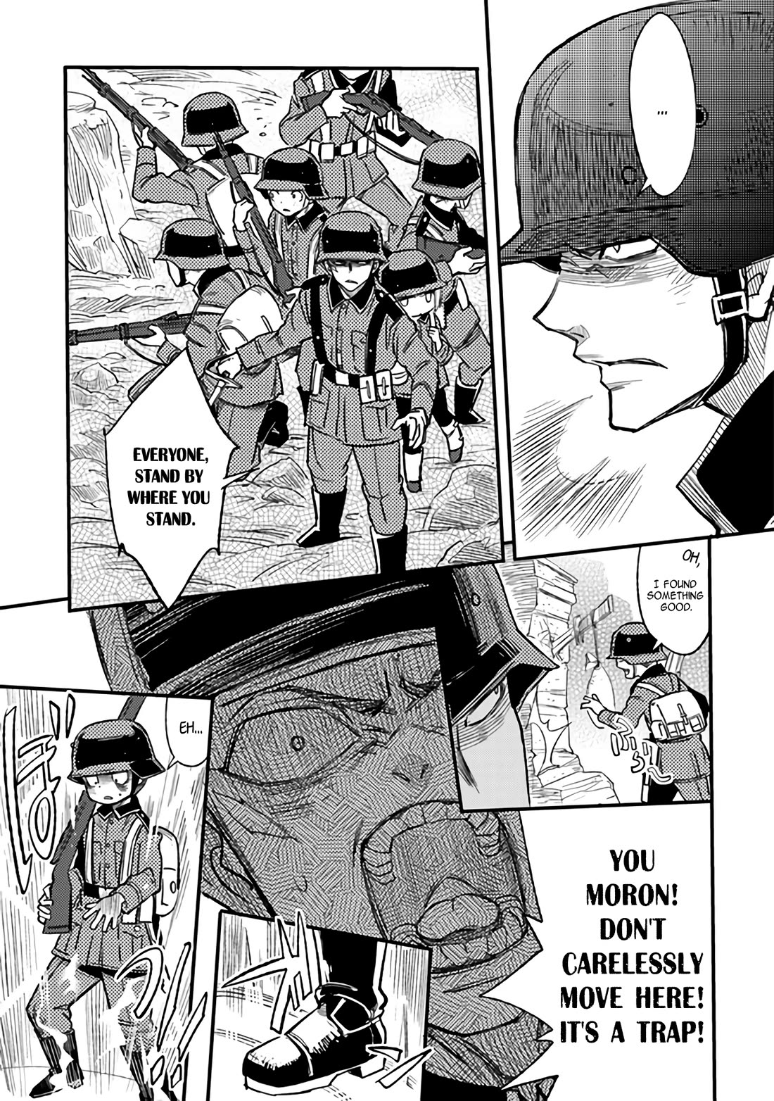 Genderswapped Medic's Battlefield Diary chapter 2 page 9