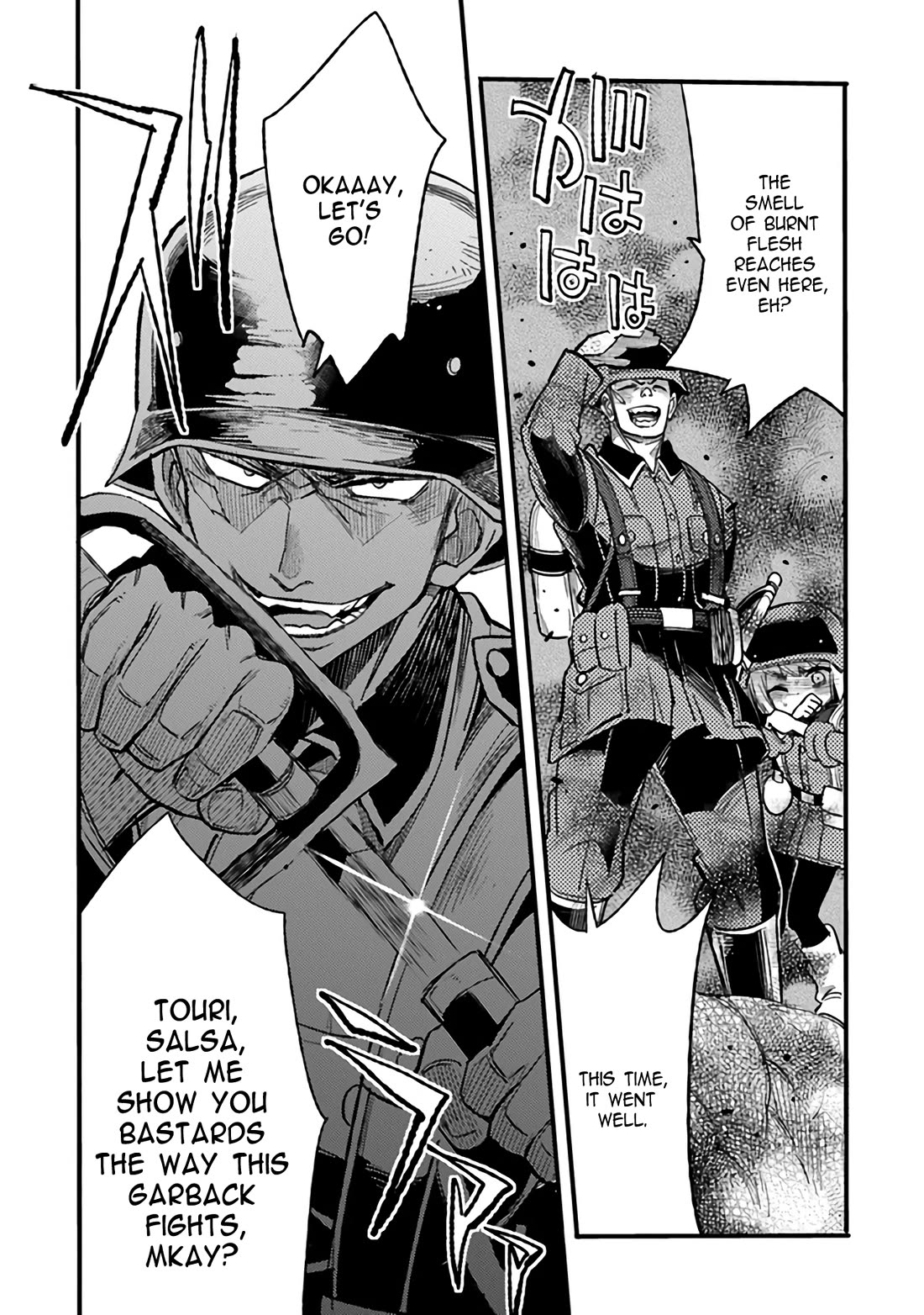 Genderswapped Medic's Battlefield Diary chapter 3 page 13