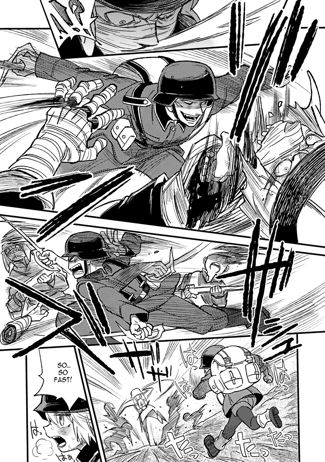 Genderswapped Medic's Battlefield Diary chapter 3 page 17