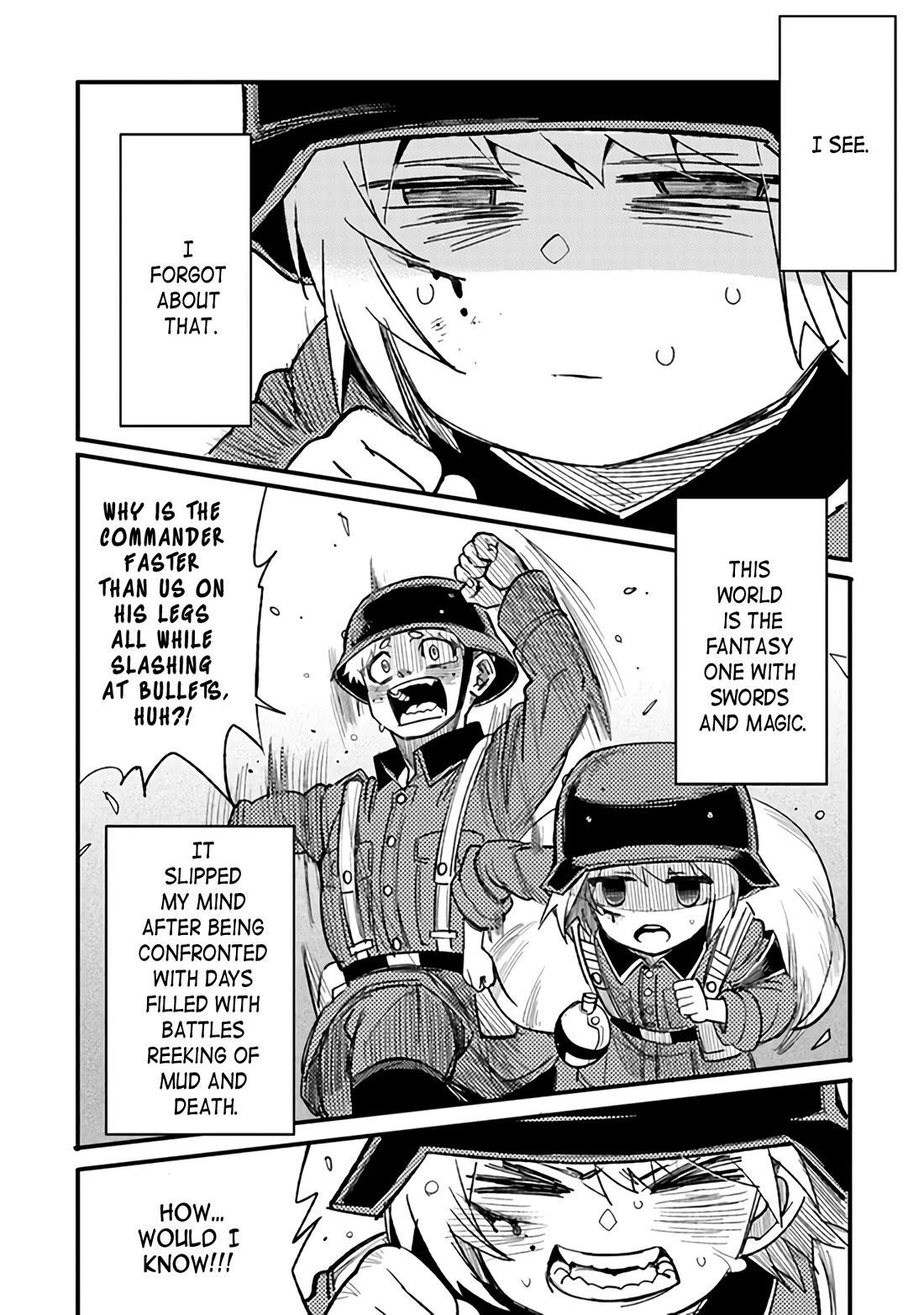 Genderswapped Medic's Battlefield Diary chapter 3 page 22