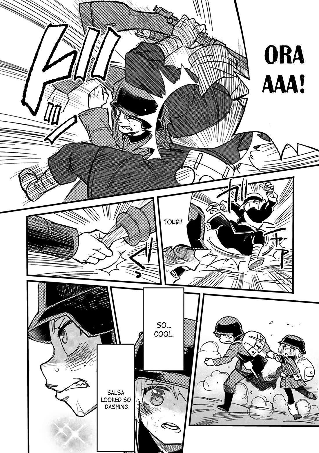 Genderswapped Medic's Battlefield Diary chapter 3 page 26