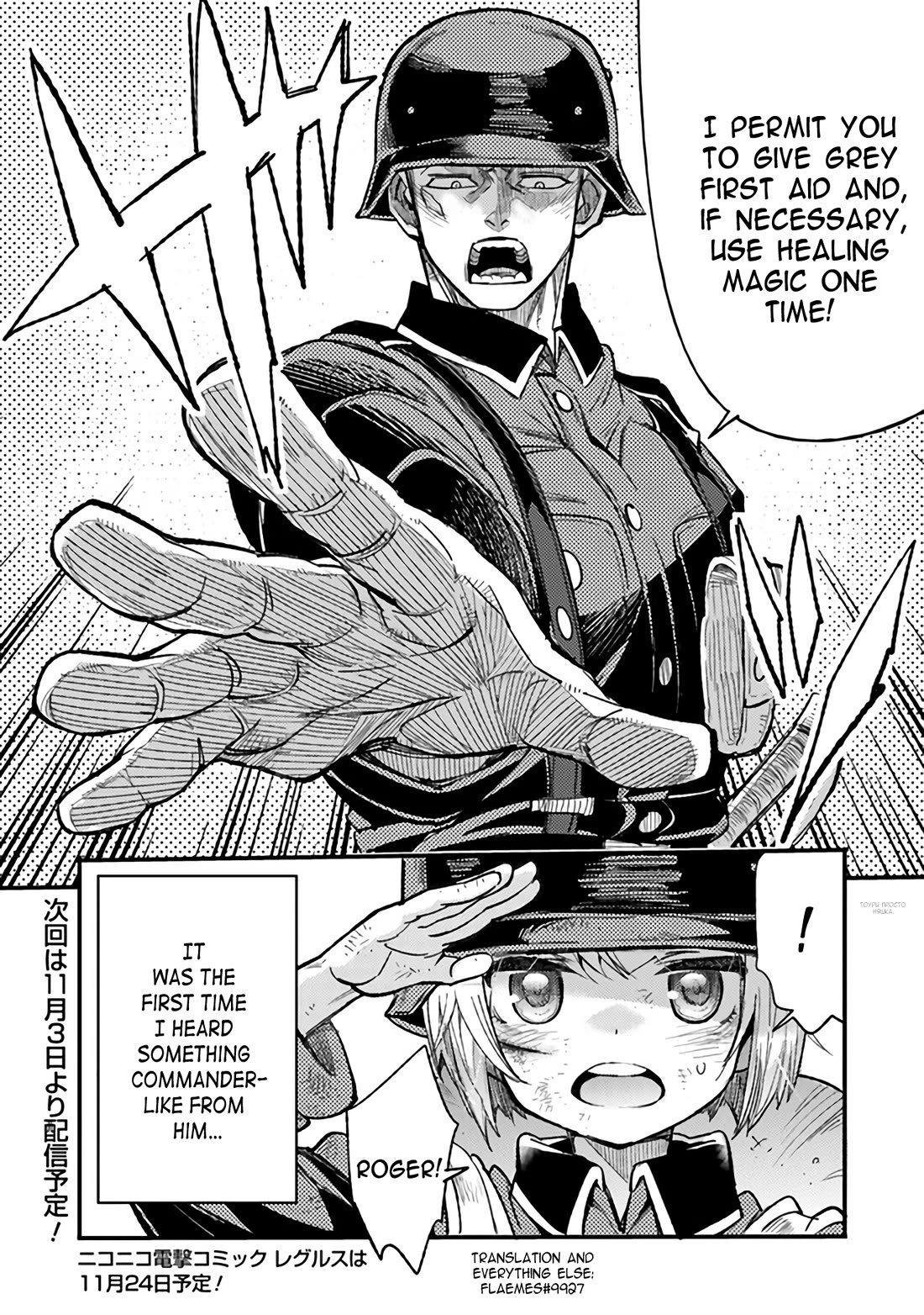 Genderswapped Medic's Battlefield Diary chapter 3 page 32