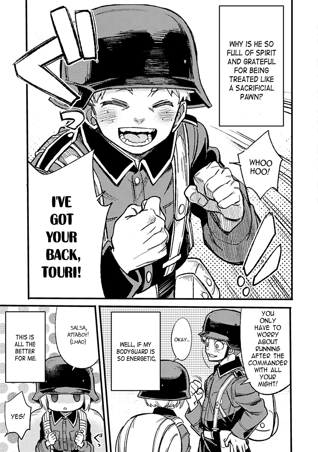 Genderswapped Medic's Battlefield Diary chapter 3 page 7