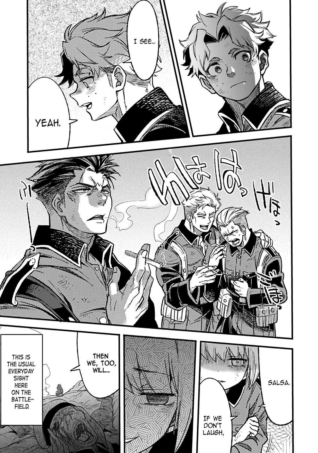 Genderswapped Medic's Battlefield Diary chapter 4 page 17