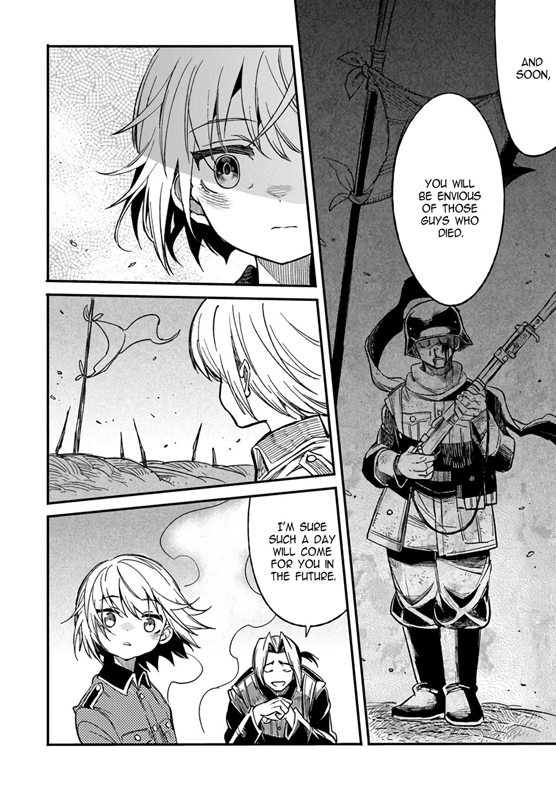 Genderswapped Medic's Battlefield Diary chapter 4 page 22