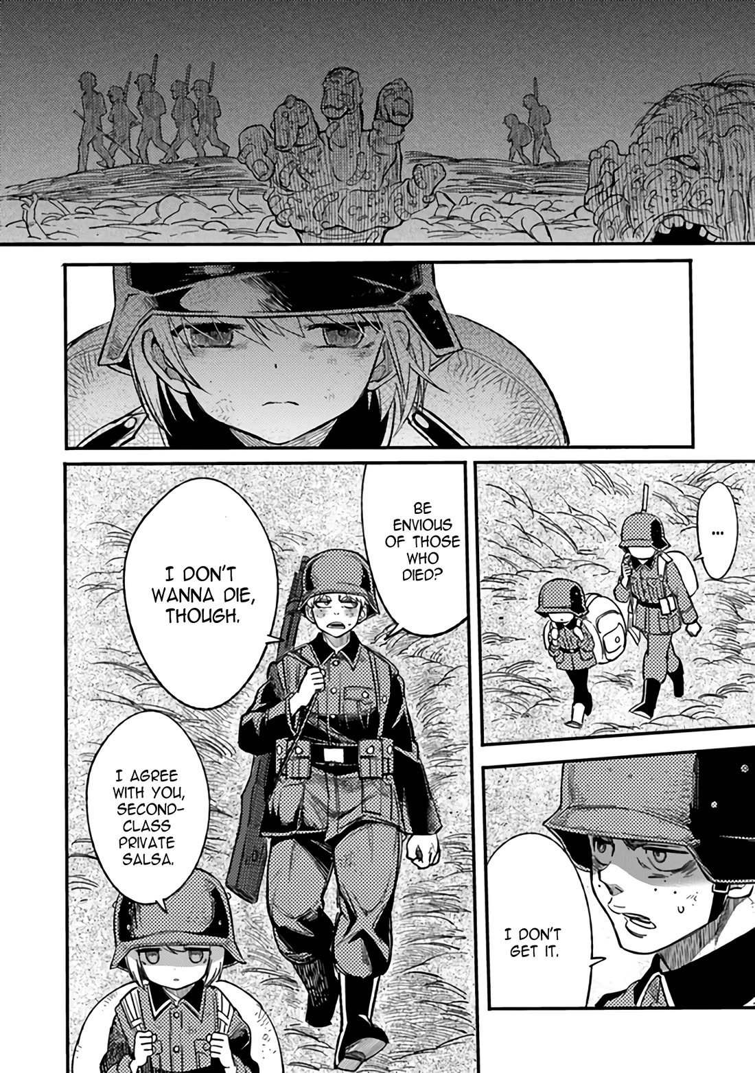 Genderswapped Medic's Battlefield Diary chapter 4 page 24