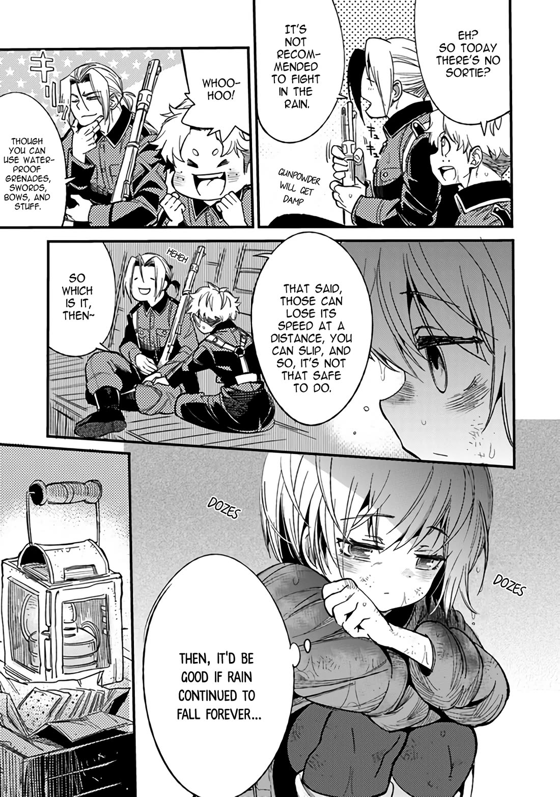 Genderswapped Medic's Battlefield Diary chapter 4 page 31