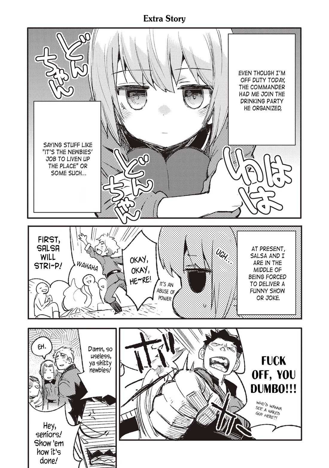 Genderswapped Medic's Battlefield Diary chapter 5.5 page 1