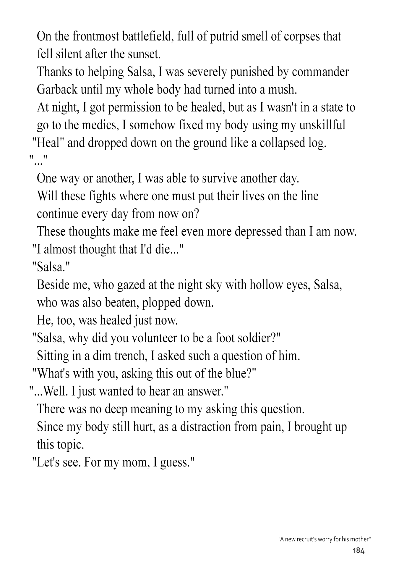 Genderswapped Medic's Battlefield Diary chapter 5.5 page 10