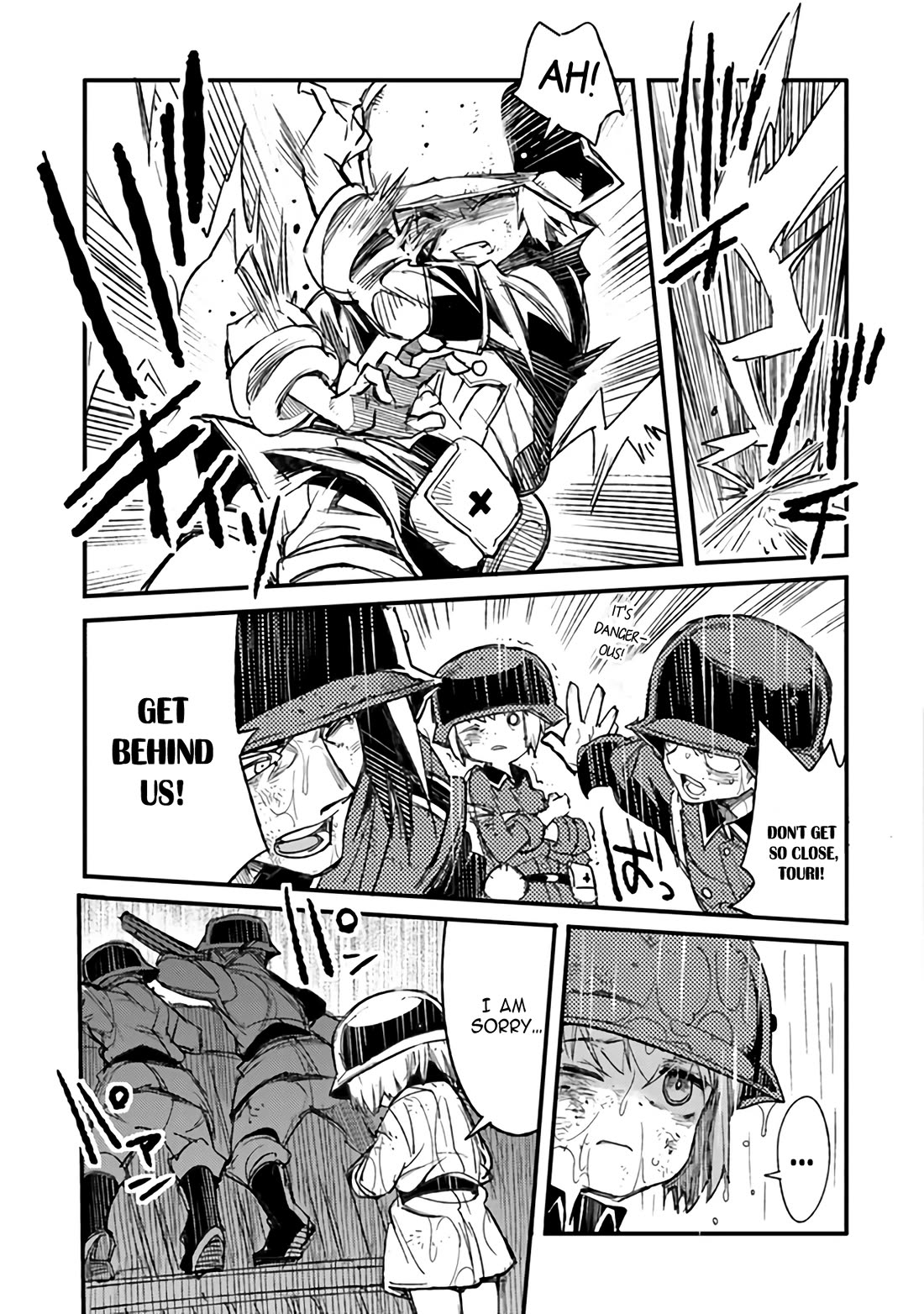 Genderswapped Medic's Battlefield Diary chapter 5 page 23