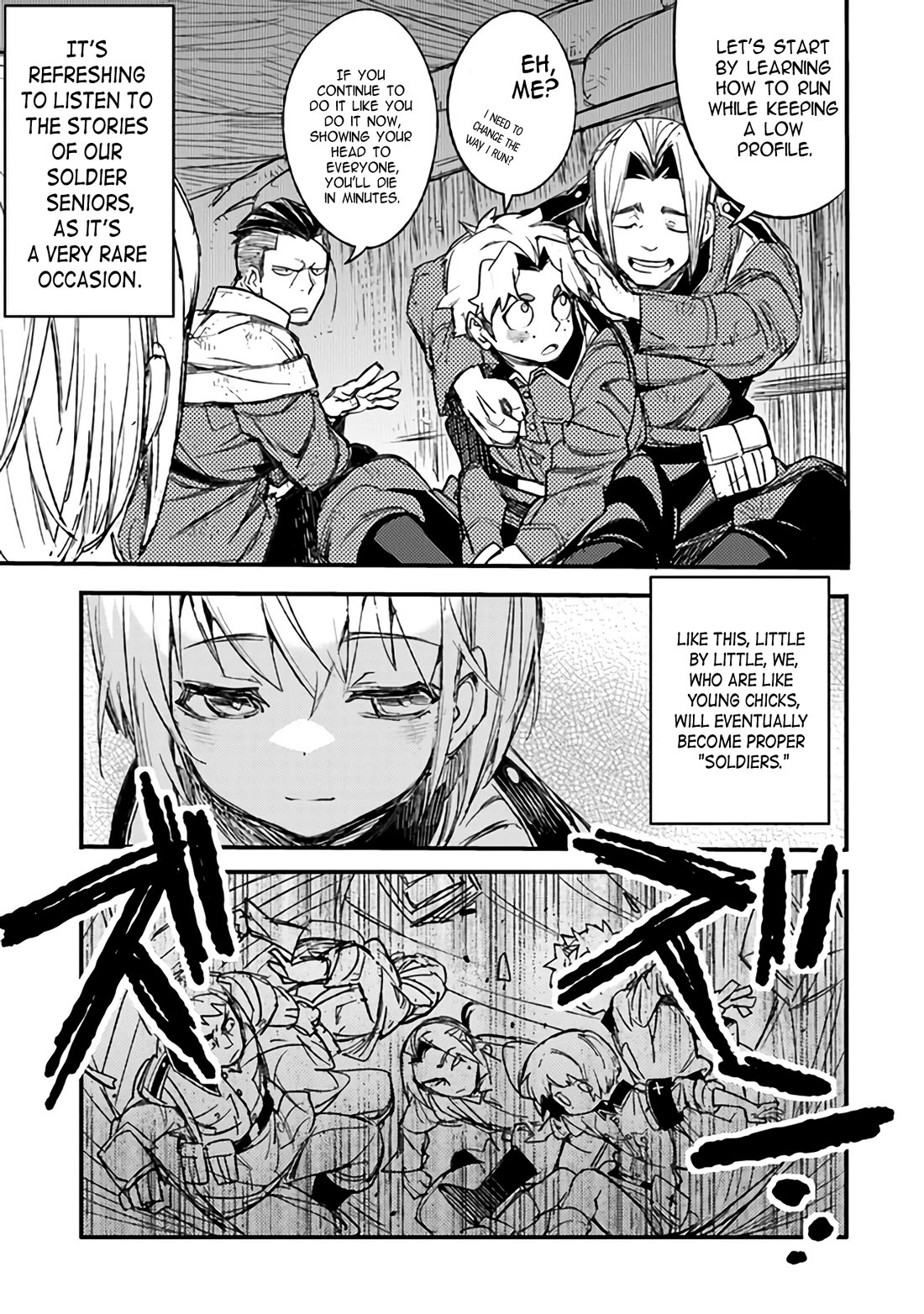 Genderswapped Medic's Battlefield Diary chapter 5 page 9