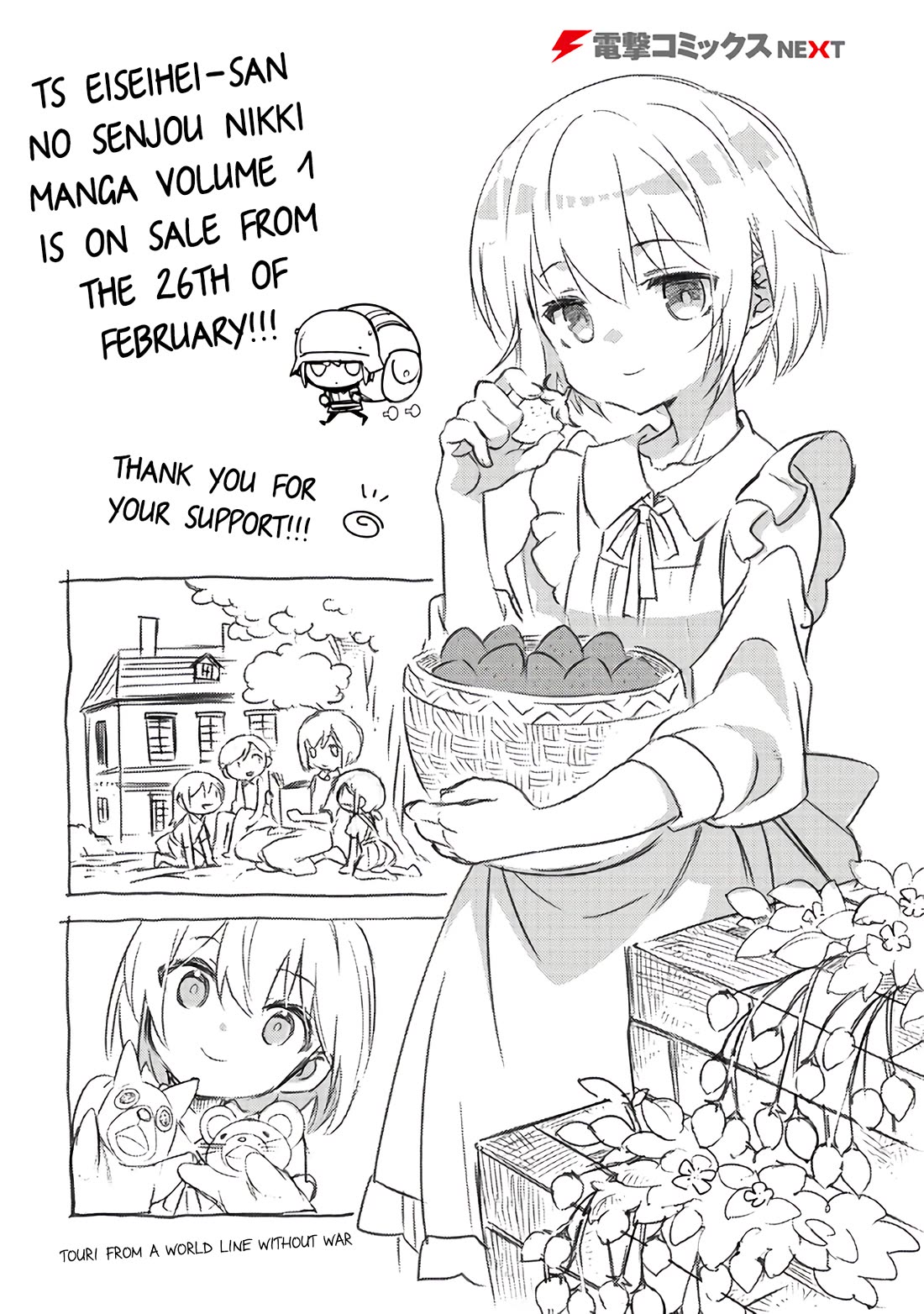 Genderswapped Medic's Battlefield Diary chapter 6.5 page 1