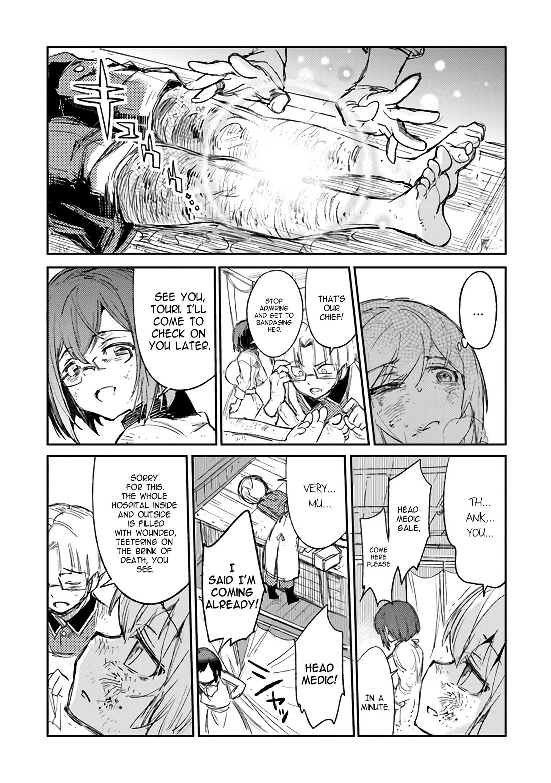 Genderswapped Medic's Battlefield Diary chapter 6 page 10