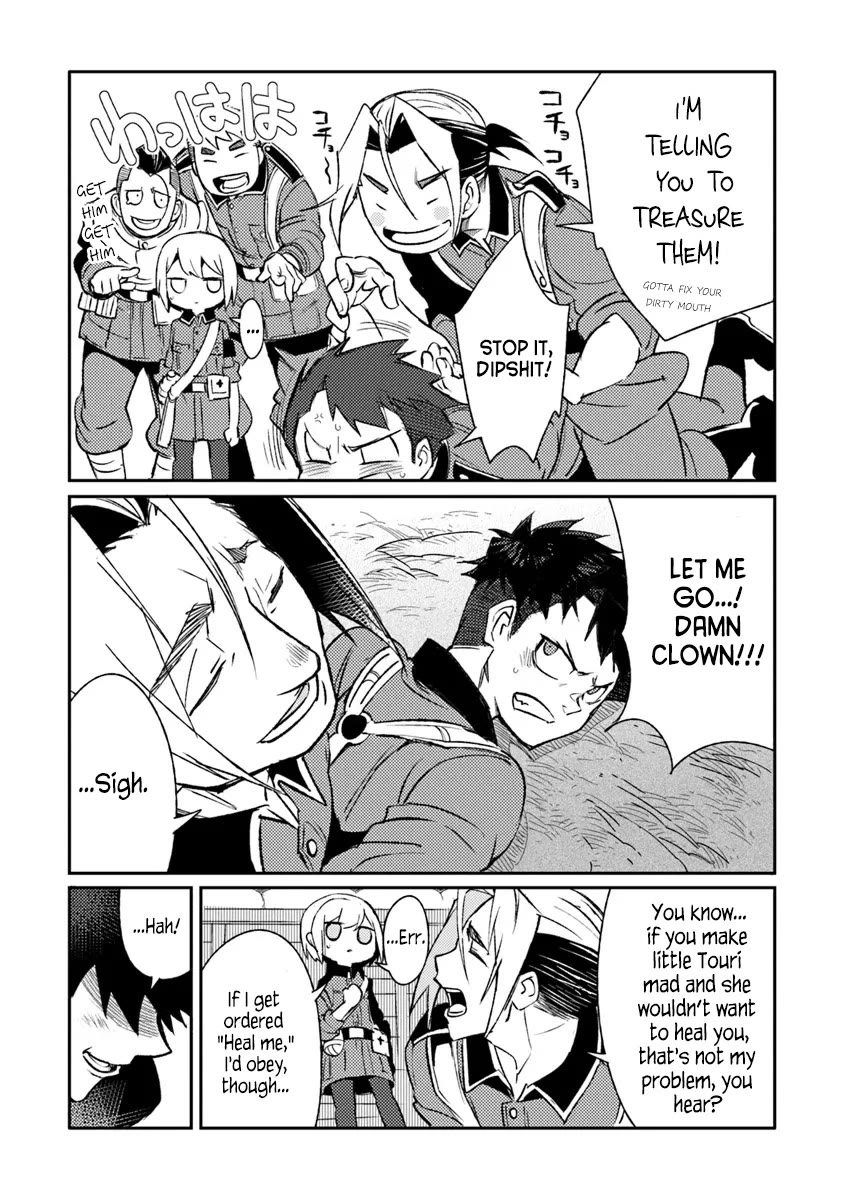 Genderswapped Medic's Battlefield Diary chapter 9 page 14