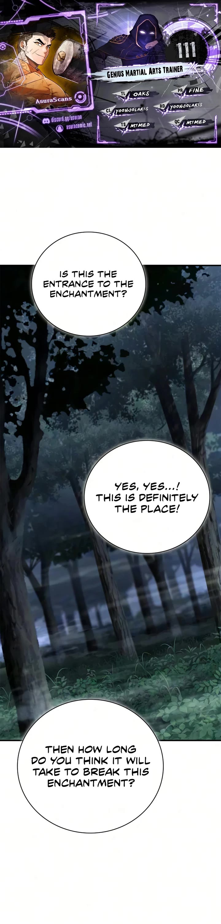 Genius Martial Arts Trainer chapter 111 page 1